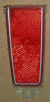 TAILLIGHT LENS ,LOWER,RED,USED 78 DEVILLE FLEETWOOD