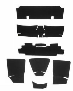 FLOOR SOUND DEADENER, NEW, 68-74 NOVA, VENTURA X-BODY