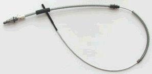 BRAKE CABLE, FRONT, OE 65-6 IM, w/TH400, 53.5" LONG WIRE WRAP, NEW