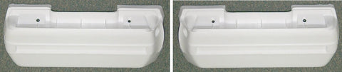 DOOR ARM REST BASE, PR, 68-72 A-BODY, 68-9 F-BODY, 68-72 NV, 68-70 B-BODY, 12" WHITE