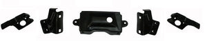 REAR BUMPER BRACKET SET, NEW, 5 PCS, 69 FIREBIRD