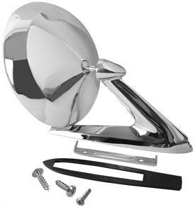 DOOR MIRROR, NON REMOTE, NEW, 63-66 PONTIAC