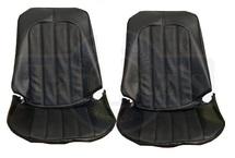 BUCKET SEATS COVERS, BLACK, VINYL, PAIR, NEW, 70 GS SKYLARK