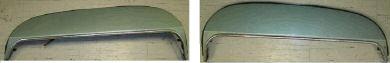 REAR FENDER SKIRTS ,USED PAIR 71-76 IMPALA CAPRICE