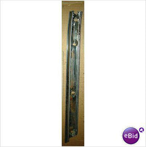 PILLAR OUTER MOLDING, RH, CONV, 63-4 B-BODY C-BODY, L SHAPED, STAINLESS, USED