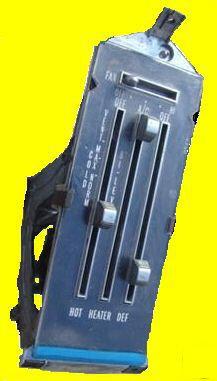 HEATER CONTROL, w/AC USED 69 CA 69-74 NOVA