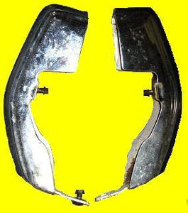 FRONT BUMPER GUARDS, USED, 73 CAPRICE IMPALA