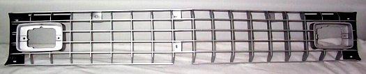 FRONT GRILL, 73-4 NV, GREY, USED, EXC SS OR RALLY NOVA