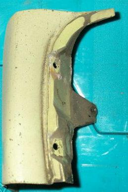 FENDER EXTENSION, RIGHT, STEEL, USED 73 74 NOVA