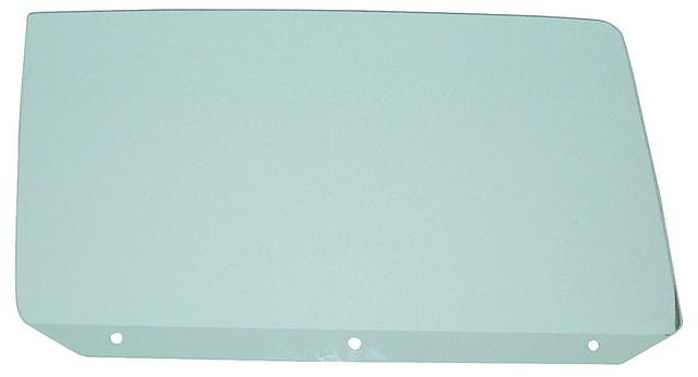 DOOR GLASS ,LEFT, GREEN, HARDTOP, NEW, 65 GM A-BODY