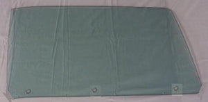 DOOR GLASS, LEFT, GREEN, CONVERTIBLE, NEW, 65 GM A-BODY
