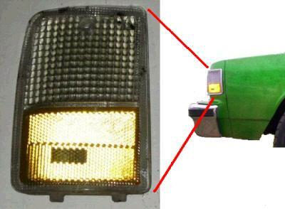 FRONT MARKER LIGHT, LEFT NEW 87-90 CAPRICE