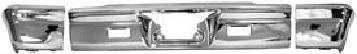 REAR BUMPER ASSMY ,3 PCS NEW 66 IMPALA