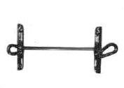 BATTERY RETAINER TOP, 64-7 GTO, MOUNTS ACROSS BATTERY, REPRO