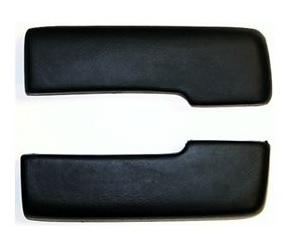 REAR ARM REST PADS, PAIR, FOR COUP, BLACK, NEW