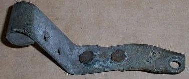 CARB, DASHPOT, BRACKET, 4VL, 64-6 PONT, CARTER CARB, USED