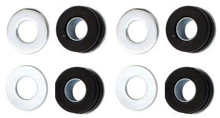 FRONT GRILL GROMMET KIT, NEW, 64-66 GTO