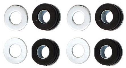 FRONT GRILL GROMMET KIT, NEW, 64-66 GTO