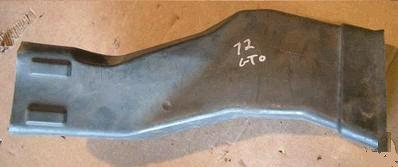 1970-72 GTO, LeMans, Tempest Heater Control Lens No A/C - OER 1970-72 GTO, LeMans, Tempest Heater Control Lens No A/C - OER