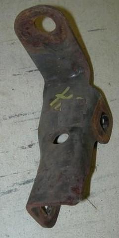 FRONT BUMPER BRACKET ,LEFT SMALL USED 70-72 FIREBIRD TA