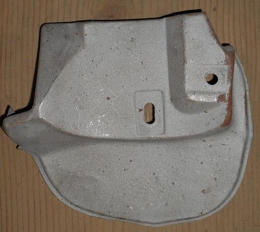 FRONT BUMPER FILLER ,LEFT, USED 65 GTO LEMANS