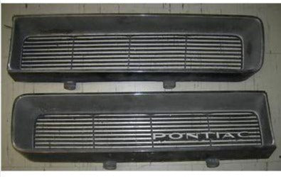 FRONT GRILLS ,PAIR USED, 65 GTO LEMANS