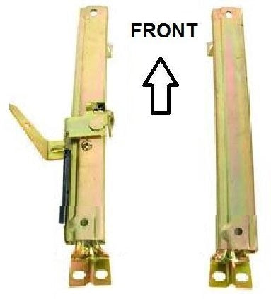 BUCKET SEAT TRACK, LEFT NEW 64-65 A-BODY
