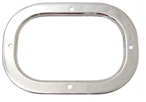SHIFT BOOT RETAINER, CHROME 69 CAM,68-9 FB,66-72 GTO