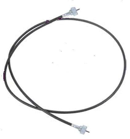 SPEEDOMETER CABLE,  64" LONG, NUTS ON BOTH ENDS, NEW