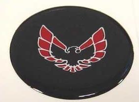 HORN CAP EMBLEM ,(RED BIRD) FOR FORMULA WHEEL, NEW