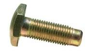 SEAT BELT BOLT, NEW, CADMIUM, FINE THREAD, 64-66 GM CARS