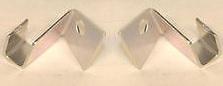 FRONT VALANCE CLIPS ,PAIR NEW 70 GTO