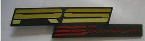 DASH EMBLEM, (RS 25th UNIVERSITY) 92 CAMARO,  USED