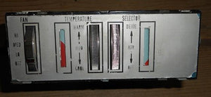 HEATER CONTROL PANEL ,NO AC USED 68 SKYLARK GS