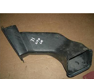 AC SIDE VENT DUCT, LEFT, USED, 69-72 GTO