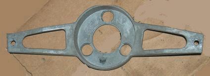 STEERING WHEEL SHROUD PLATE, USED, 70 CAMARO