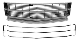FRONT GRILLE ,w/MOLDINGS NEW 71 CHEVELLE ELCAMINO