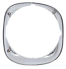 HEADLIGHT BEZEL, LEFT, NEW, CHROME, 70-73 FIREBIRD TA