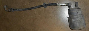 AC OR AIR CONDITION MUFFLER, WITH DISCHARGE HOSE, USED