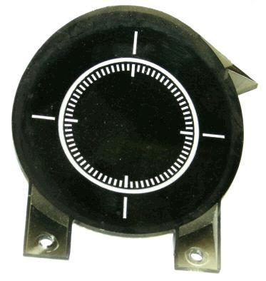 CLOCK DELETE PLATE, 69-72 GTO LE TE, DASH BLOCK OFF, USED