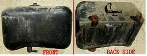 WASHER BOTTLE, 62-4 OLDS, BLACK, CAST# 584413, USED, EXC 64 CUT