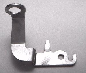 KICKDOWN SWITCH BRACKET,w/QUADRAJET, NEW, 67-69 FIREBIRD
