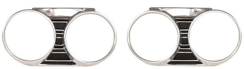 HEADLIGHT BEZELS, PAIR, REPRO