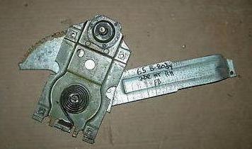 QUARTER GLASS REGULATOR, RIGHT 65-66 B-BODY