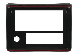 HEATER & RADIO BEZEL PLATE, BLACK NEW 81-88 MONTE CARLO SS