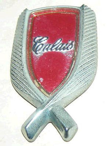 ROOF EMBLEM, "CALAIS", WREATH, USED, 78-88 CUTLASS