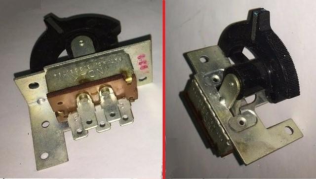 BLOWER FAN SWITCH ,W/AC new 69-72 BUICK