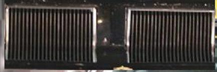 FRONT GRILLS, 86 442 T CUTS, USED, PAIR