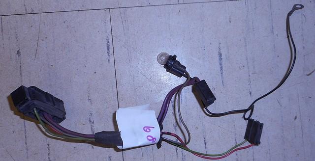 CONSOLE WIRING HARNESS, USED, FOR AUTOMATIC TRANS