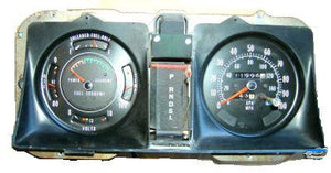 DASH GAUGES, RALLY, 75 GV BO CT, OIL TEMP GAS VOLT VACUUM SPEEDO